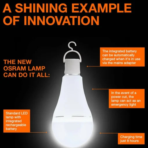 OSRAM LED ampoule à incandescence E27 8W mat 4000K accu éclairage de| Ampoules Led|Ampoules Led