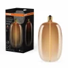 OSRAM LED Big Elipse Oval E27 4,8W 818 Filament brun à intensité variable| Lampes Led À Intensité Variable|Ampoules Led