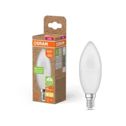 OSRAM LED Classic Star, bougie, mat, E14, 7,5 W, 2.700 K| Ampoules Led E14|Ampoules Led