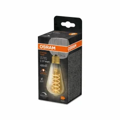 OSRAM LED Vintage 1906 Edison, or, E27, 4,8 W, 822, intensité variable.| Lampes Led À Intensité Variable|Ampoules Led