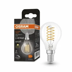 OSRAM Vintage 1906 ampoule LED E14 4,8W 827| Lampes Led À Intensité Variable|Ampoules Led