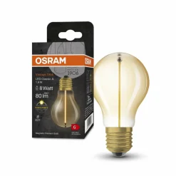 OSRAM Vintage 1906 ampoule LED E27 1,8W 2700K or| Ampoules Filament|Ampoules Filament