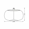 OSRAM Vintage 1906 Big Elipse, smoke, E27, 1.800 K, filament| Ampoules Filament|Ampoules Filament