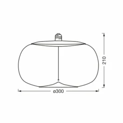 OSRAM Vintage 1906 Big Elipse, smoke, E27, 1.800 K, filament| Ampoules Filament|Ampoules Filament
