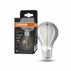 OSRAM Vintage 1906 LED E27 1,8W 1 800K fumée| Ampoules Filament|Ampoules Filament