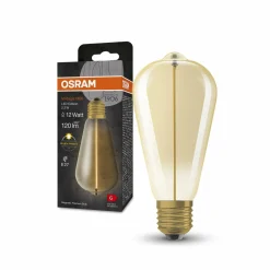 OSRAM Vintage 1906 LED rustique E27 2,2W 827 or| Lampes Led À Intensité Variable|Ampoules Led