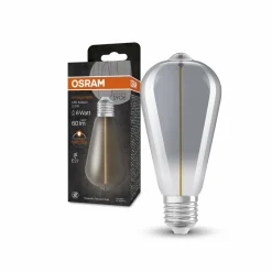 OSRAM Vintage 1906 LED rustique E27 2,2W 818 fumée| Ampoules Filament|Ampoules Filament