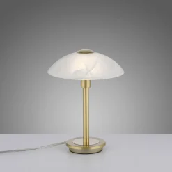 Paul Neuhaus Enova lampe à poser, laiton mat| Lampes À Poser Led|Lampes À Poser Et Lampes De Table
