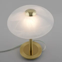 Paul Neuhaus Enova lampe à poser, laiton mat| Lampes À Poser Led|Lampes À Poser Et Lampes De Table