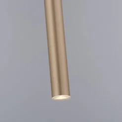 Paul Neuhaus Flute Suspension LED à 1 lampe en laiton| Suspensions Led|Suspensions
