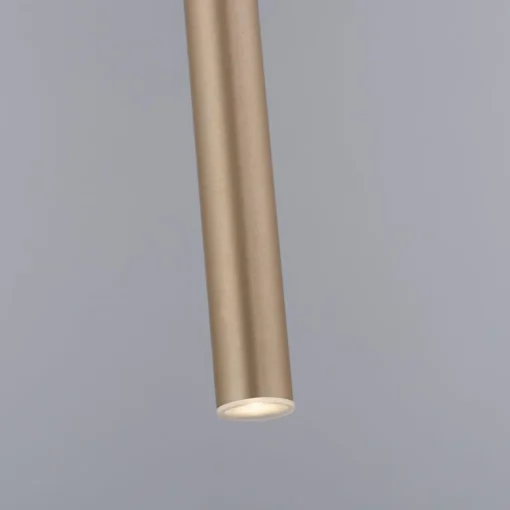 Paul Neuhaus Flute Suspension LED à 1 lampe en laiton| Suspensions Led|Suspensions