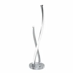 Paul Neuhaus lampe de table LED Polina, argent, métal, intensité variable| Lampes À Poser Led|Lampes À Poser Et Lampes De Table