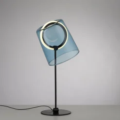 Paul Neuhaus lampe de table LED Zula, bleu, hauteur 42 cm| Lampes À Poser Led|Lampes À Poser Et Lampes De Table