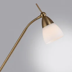 Paul Neuhaus lampe sur pied Pino, laiton vieilli, 163 cm, intensité variable| Lampadaires Led|Lampadaires
