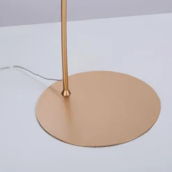 Paul Neuhaus Lampe sur pied LED Titus, laiton, métal, intensité variable| Lampadaires Led|Lampadaires