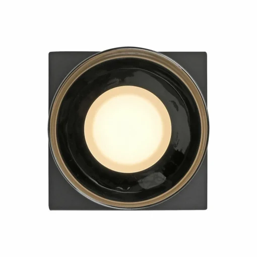 Paul Neuhaus Plafonnier LED Rika, Ø 15 cm, verre, intensité variable| Plafonniers Led|Plafonniers
