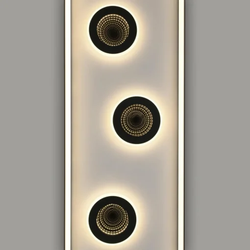 Paul Neuhaus Plafonnier LED Dune, 100cm, noir, CCT, à intensité variable.| Plafonniers Led|Plafonniers