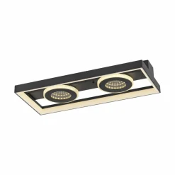 Paul Neuhaus Plafonnier LED Traforo, 45 cm, CCT, intensité variable| Plafonniers Led|Plafonniers