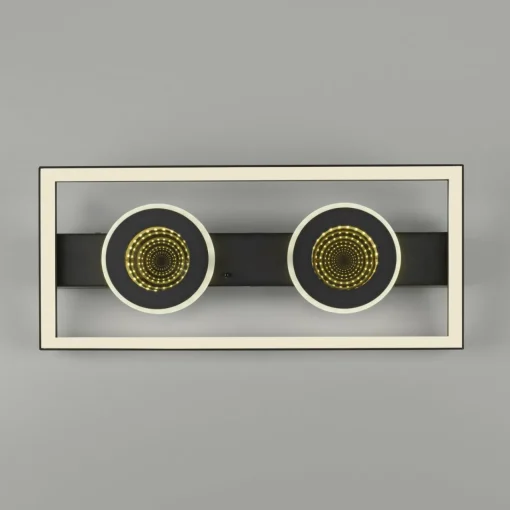 Paul Neuhaus Plafonnier LED Traforo, 45 cm, CCT, intensité variable| Plafonniers Led|Plafonniers