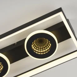 Paul Neuhaus Plafonnier LED Traforo, 45 cm, CCT, intensité variable| Plafonniers Led|Plafonniers