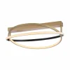 Q-Smart-Home Paul Neuhaus Q-Beluga plafonnier LED, laiton| Plafonniers Led|Plafonniers