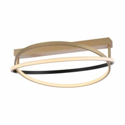 Q-Smart-Home Paul Neuhaus Q-Beluga plafonnier LED, laiton| Plafonniers Led|Plafonniers