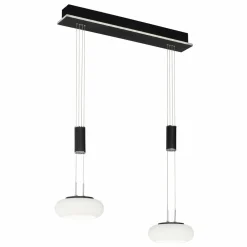 Q-Smart-Home Paul Neuhaus Q-ETIENNE suspension LED, x2, noire| Suspensions Led|Suspensions