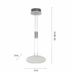 Q-Smart-Home Paul Neuhaus Q-ETIENNE suspension LED 1 lampes| Suspensions Led|Suspensions