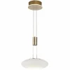 Q-Smart-Home Paul Neuhaus Q-ETIENNE suspension LED, x1, laiton| Suspensions Led|Suspensions
