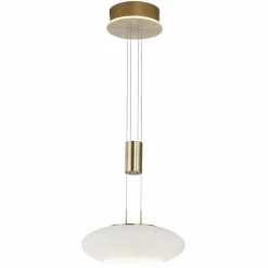 Q-Smart-Home Paul Neuhaus Q-ETIENNE suspension LED, x1, laiton| Suspensions Led|Suspensions
