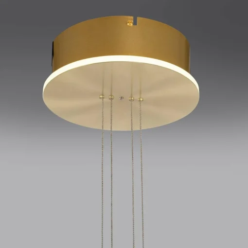 Q-Smart-Home Paul Neuhaus Q-ETIENNE suspension LED, x1, laiton| Suspensions Led|Suspensions