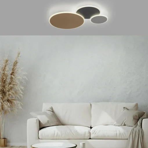 Q-Smart-Home Paul Neuhaus Q-Piato plafonnier LED à 3 lampes| Plafonniers Led|Plafonniers