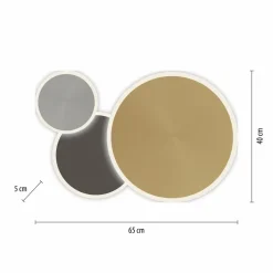 Q-Smart-Home Paul Neuhaus Q-Piato plafonnier LED à 3 lampes| Plafonniers Led|Plafonniers