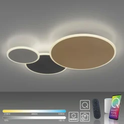 Q-Smart-Home Paul Neuhaus Q-Piato plafonnier LED à 3 lampes| Plafonniers Led|Plafonniers