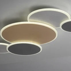 Q-Smart-Home Paul Neuhaus Q-Piato plafonnier LED à 5 lampes| Plafonniers Led|Plafonniers