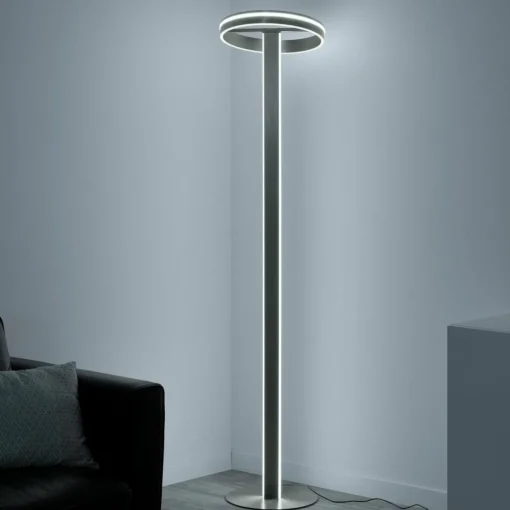 Q-Smart-Home Paul Neuhaus Q-Vito lampadaire LED droit, anneau| Lampadaires Led|Lampadaires