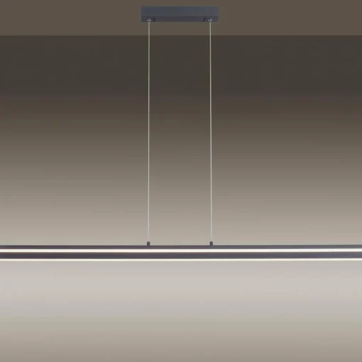 Q-Smart-Home Paul Neuhaus Q-VITO suspension linéaire anthracite| Suspensions Led|Suspensions