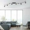 Paul Neuhaus spot pour plafond LED Barik, 188 cm, réglable| Plafonniers Led|Plafonniers