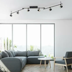 Paul Neuhaus spot pour plafond LED Barik, 188 cm, réglable| Plafonniers Led|Plafonniers