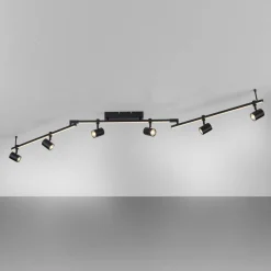 Paul Neuhaus spot pour plafond LED Barik, 188 cm, réglable| Plafonniers Led|Plafonniers
