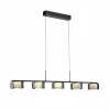 Paul Neuhaus Suspension LED Rika, 119 cm, verre, intensité variable| Suspensions Led|Suspensions