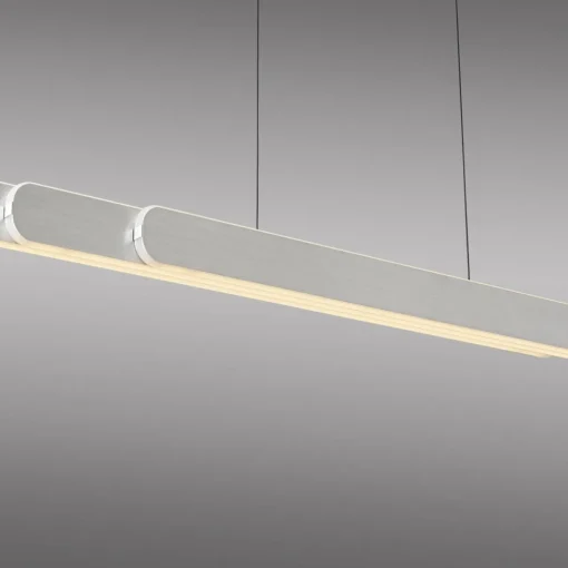 Paul Neuhaus Suspension LED Adriana, aluminium, longueur 160 cm| Suspensions Led|Suspensions
