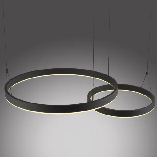 Paul Neuhaus Suspension LED Esko, noir, longueur 90 cm| Suspensions Led|Suspensions
