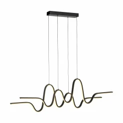 Paul Neuhaus Suspension LED Altitude, noir, longueur 125 cm| Suspensions Led|Suspensions