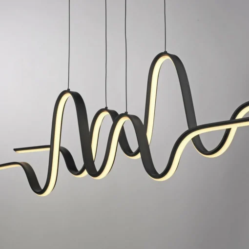Paul Neuhaus Suspension LED Altitude, noir, longueur 125 cm| Suspensions Led|Suspensions
