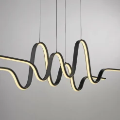 Paul Neuhaus Suspension LED Altitude, noir, longueur 125 cm| Suspensions Led|Suspensions