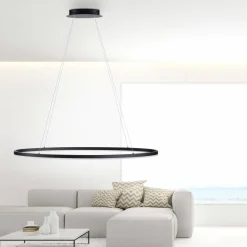 Paul Neuhaus Suspension LED Titus, 118x56cm, CCT, intensité variable| Suspensions Led|Suspensions