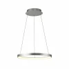 Paul Neuhaus Suspension LED Hoop, couleur aluminium, Ø 57cm, intensité variable| Suspensions Led|Suspensions