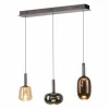 Paul Neuhaus , Suspension LED Irides, longueur 90 cm, multicolore, verre| Suspensions Led|Suspensions