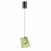 Paul Neuhaus Suspension LED Zula, vert, Ø 15 cm, verre| Suspensions Led|Suspensions